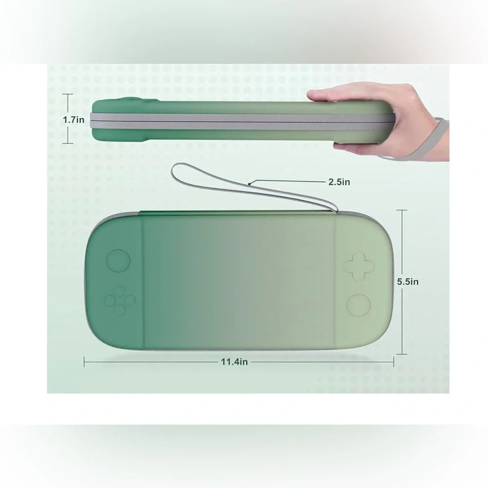 Carrying Case for Nintendo switch 2- Green